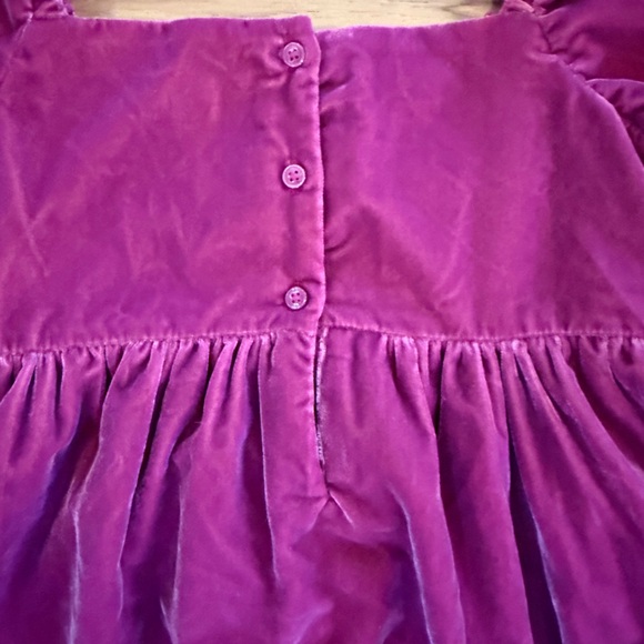 Janie & Jack girls size 16 velvet dress - Picture 6 of 7